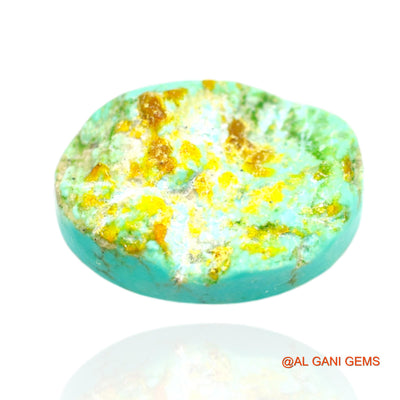 15.00 Cts Natural Arizona Turquoise Loose Gemstone Oval Cabochon 20x15x6 mm T-418