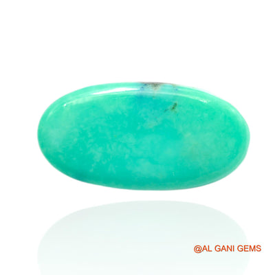 15.00 Cts Natural Arizona Turquoise Oval Cabochon Loose Gemstone For Jewelry 22x11x6 mm T-424