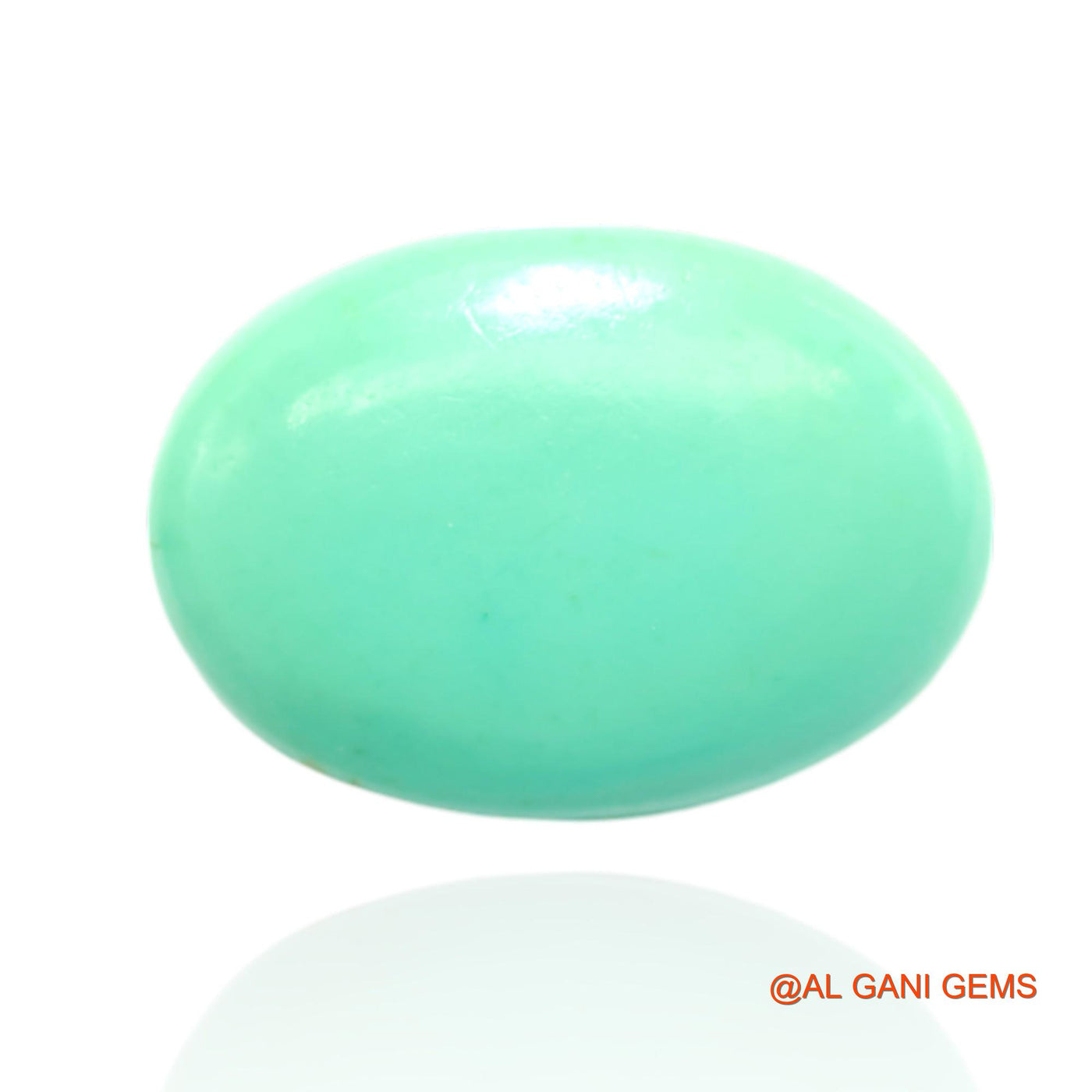 16.00 Cts Natural Arizona Turquoise Loose Gemstone Oval Cabochon 20x11x7 mm T-425