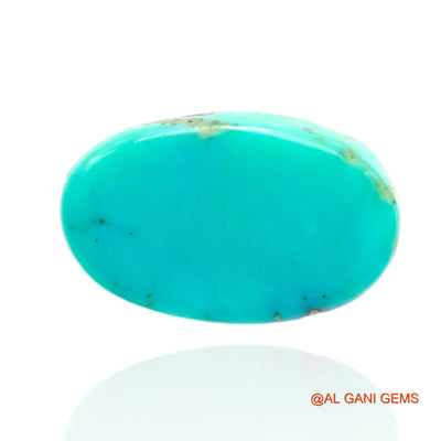 15.00 Cts Natural Arizona Turquoise Oval Cabochon Loose Gemstone For Jewelry 20x12x7 mm T-428
