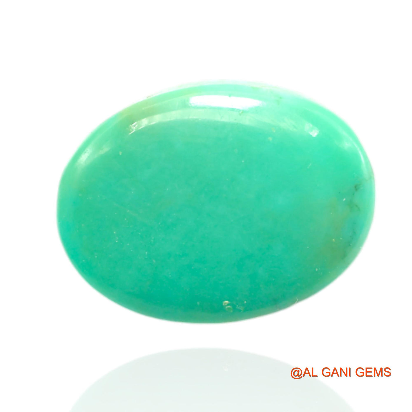 Natural Untreated Turquoise Loose Gemstone Oval Cabochon From Arizona 17.00 Cts 19x11x7 mm T-429