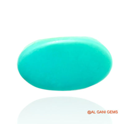 16.00 Cts Natural Arizona Turquoise Loose Gemstone Oval Cabochon 21x12x7 mm T-430
