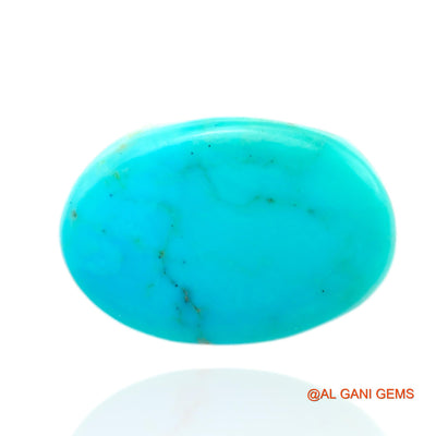 16.00 Cts Natural Arizona Turquoise Loose Gemstone Oval Cabochon 18x13x8 mm T-439