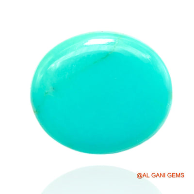 16.00 Cts Natural Arizona Turquoise Loose Gemstone Oval Cabochon 18x15x6 mm T-440
