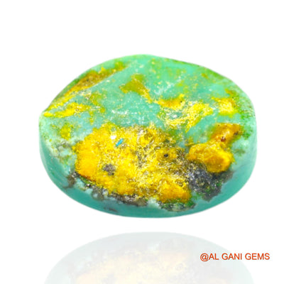 11.00 Cts Natural Arizona Turquoise Loose Gemstone Oval Cabochon 17x13x6 mm T-444