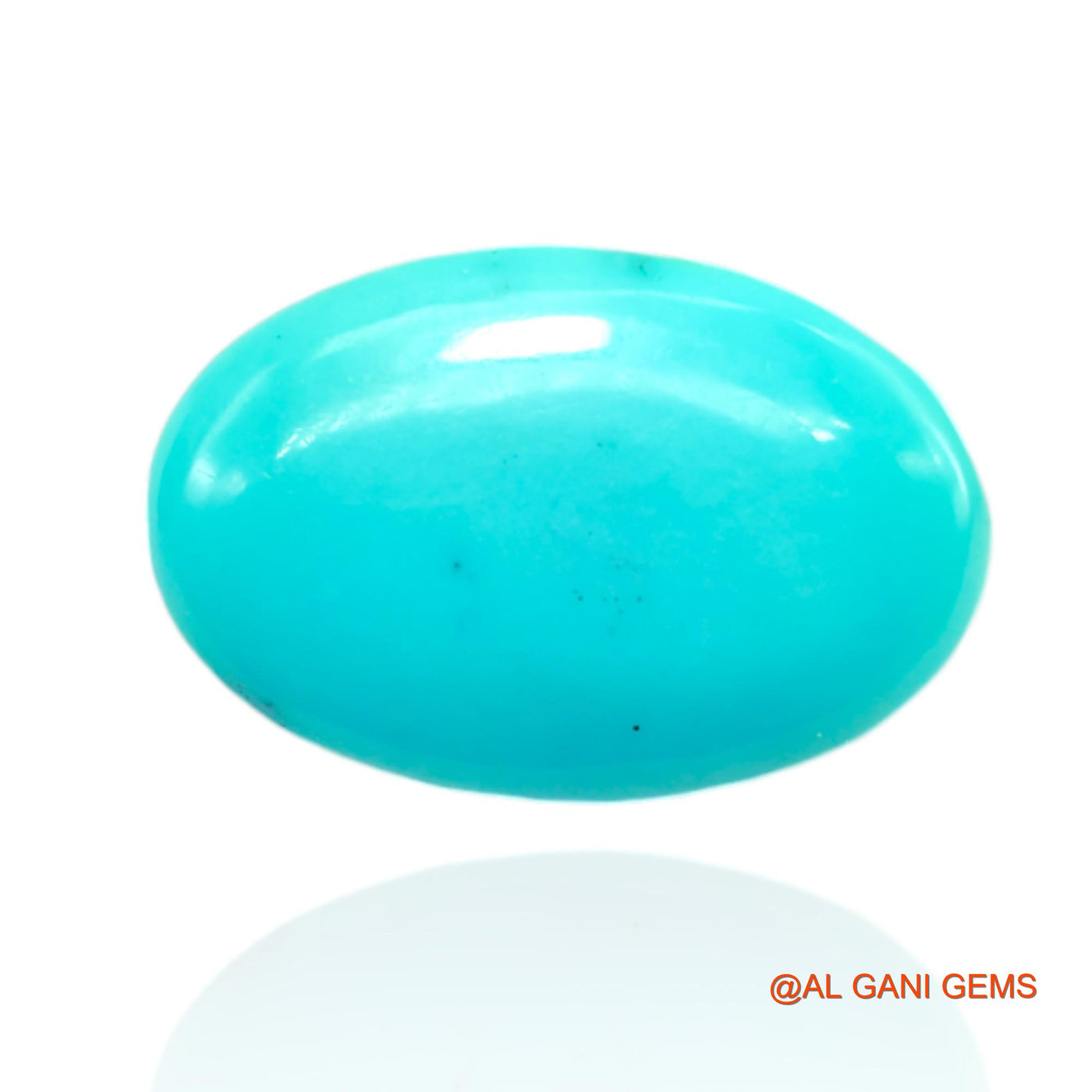 11.00 Cts Natural Arizona Turquoise Loose Gemstone Oval Cabochon 18x11x5 mm T-446