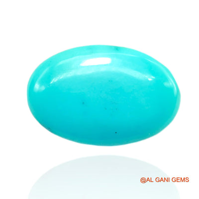 11.00 Cts Natural Arizona Turquoise Loose Gemstone Oval Cabochon 18x11x5 mm T-446