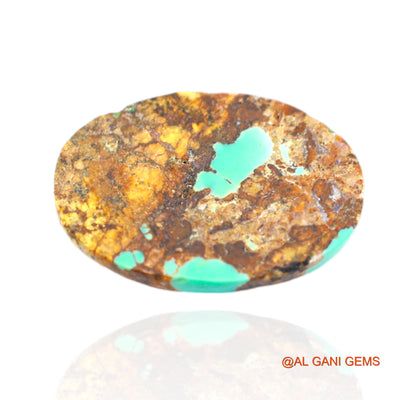 11.00 Cts Natural Arizona Turquoise Oval Cabochon Loose Gemstone For Jewelry 20x15x5 mm T-453