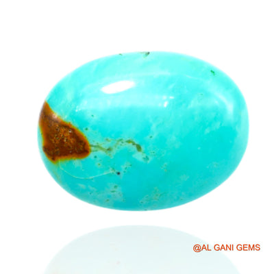 11.00 Cts Natural Arizona Turquoise Oval Cabochon Loose Gemstone For Jewelry 20x15x5 mm T-454