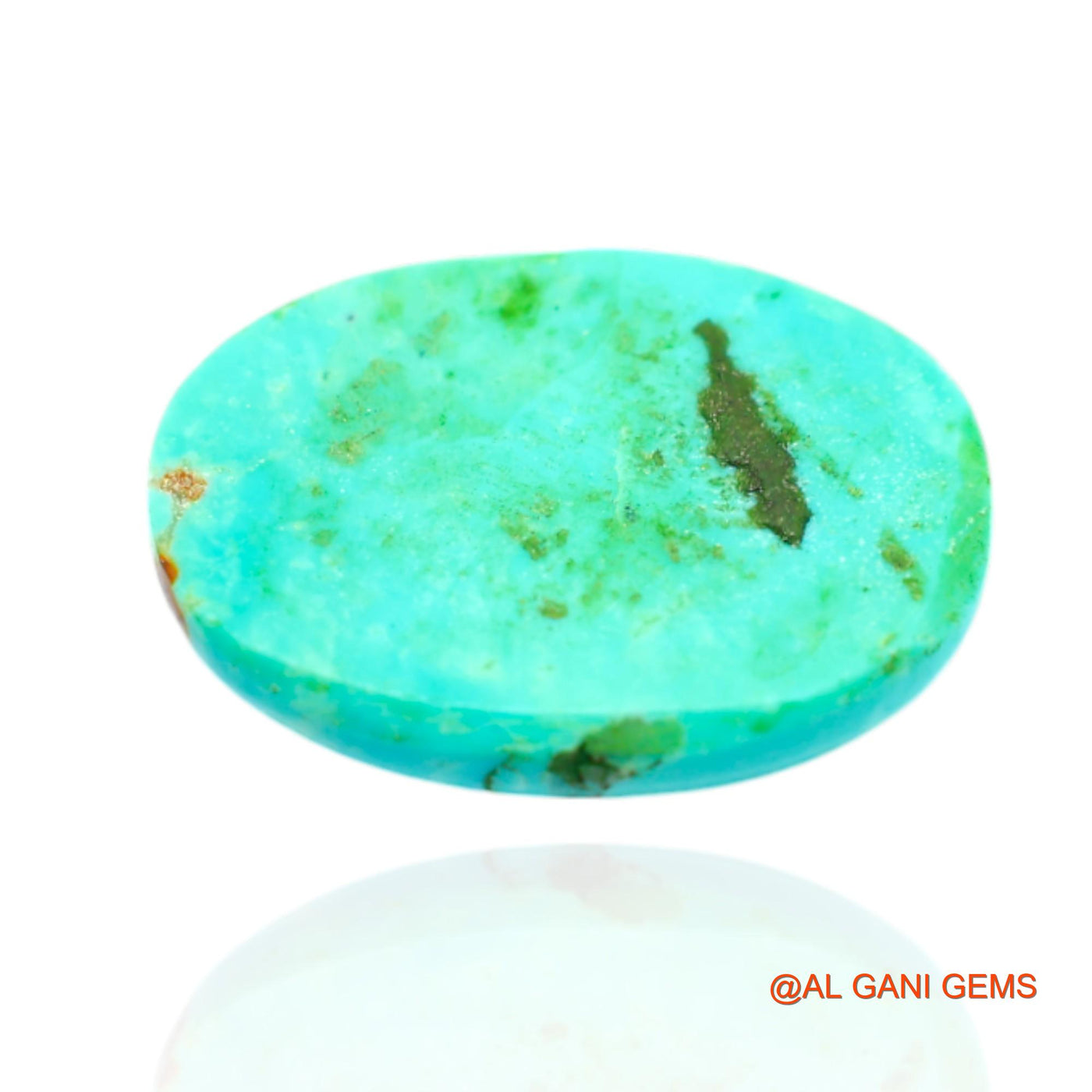 11.00 Cts Natural Arizona Turquoise Oval Cabochon Loose Gemstone For Jewelry 20x15x5 mm T-454