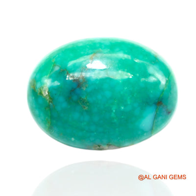 Natural Untreated Turquoise Loose Gemstone Oval Cabochon From Arizona 15.00 Cts 20x14x6 mm T-455