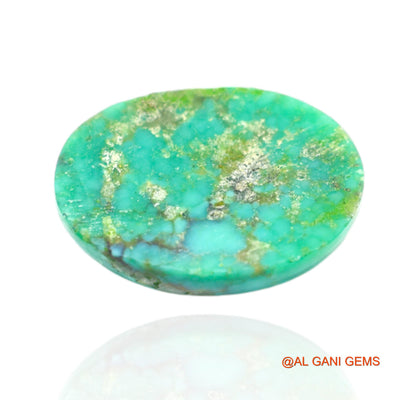 Natural Untreated Turquoise Loose Gemstone Oval Cabochon From Arizona 15.00 Cts 20x14x6 mm T-455
