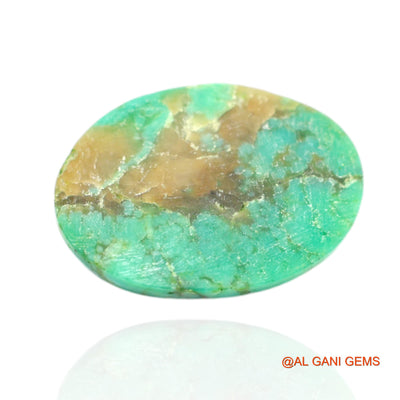 12.00 Cts Natural Arizona Turquoise Loose Gemstone Oval Cabochon 19x15x6 mm T-456