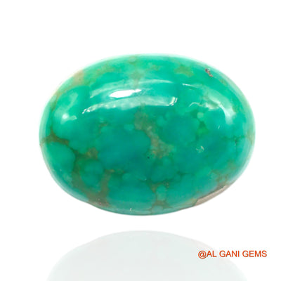 Natural Untreated Turquoise Loose Gemstone Oval Cabochon From Arizona 15.00 Cts 20x15x6 mm T-459