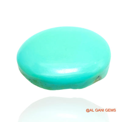 15.00 Cts Natural Arizona Turquoise Loose Gemstone Oval Cabochon 19x15x7 mm T-45
