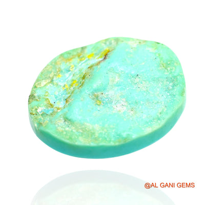 15.00 Cts Natural Arizona Turquoise Loose Gemstone Oval Cabochon 19x15x7 mm T-45