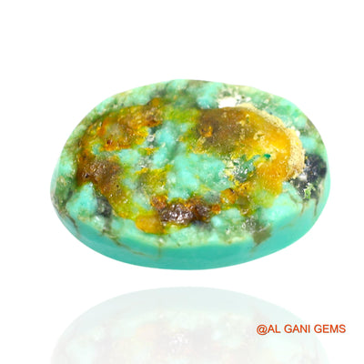 14.00 Cts Natural Arizona Turquoise Loose Gemstone Oval Cabochon 20x14x5 mm T-47