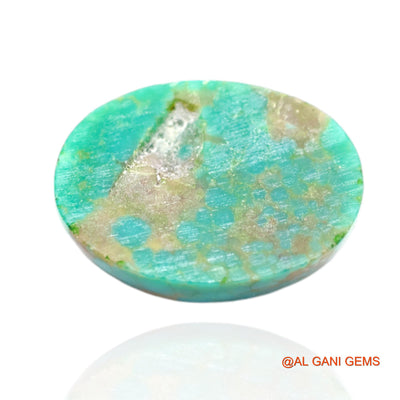 Natural Untreated Turquoise Loose Gemstone Oval Cabochon From Arizona 18.00 Cts 19x15x8 mm T-483