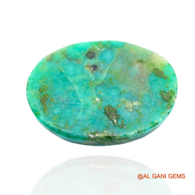 14.00 Cts Natural Arizona Turquoise Loose Gemstone Oval Cabochon 20x14x6 mm T-484