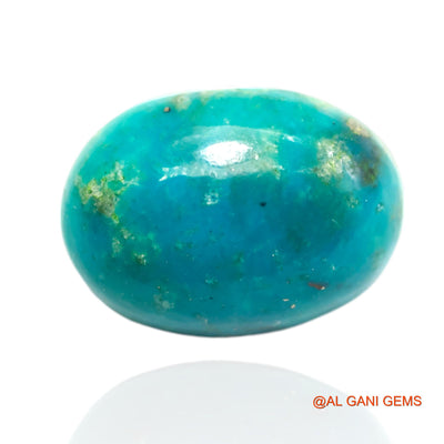 16.00 Cts Natural Arizona Turquoise Loose Gemstone Oval Cabochon 19x14x7 mm T-486