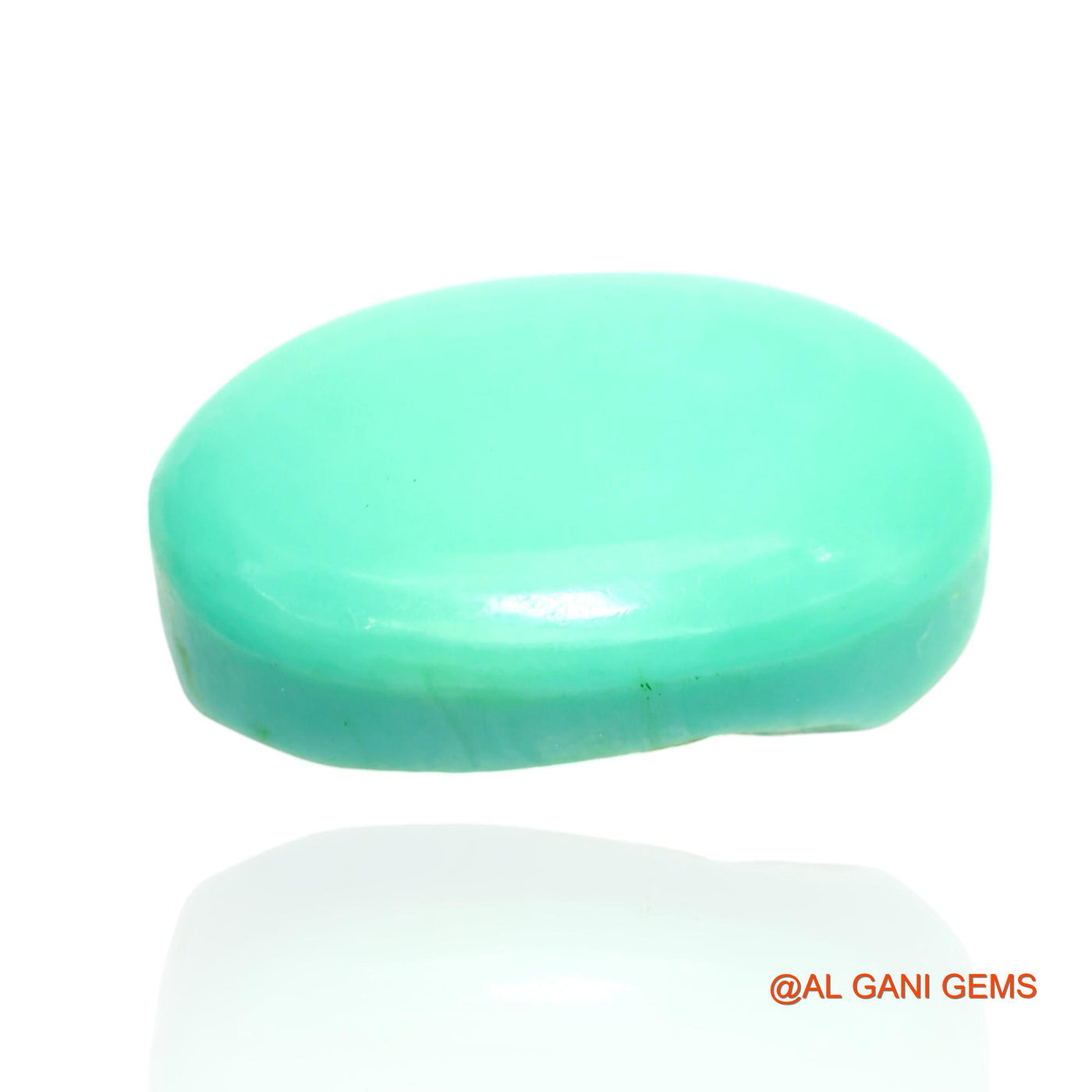 17.00 Cts Natural Arizona Turquoise Loose Gemstone Oval Cabochon 20x14x8 mm T-48