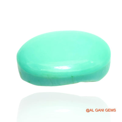 17.00 Cts Natural Arizona Turquoise Loose Gemstone Oval Cabochon 20x14x8 mm T-48