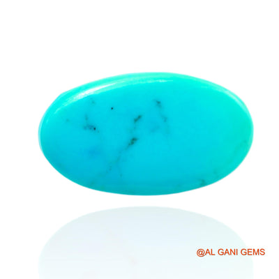 13.00 Cts Natural Arizona Turquoise Loose Gemstone Oval Cabochon 21x13x6 mm T-504