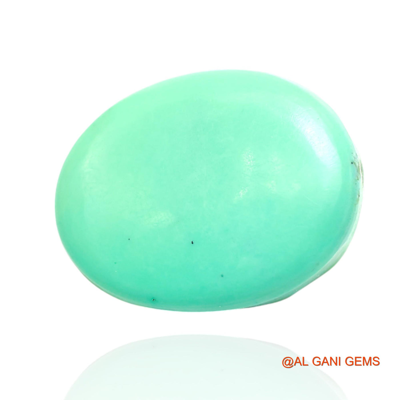 16.00 Cts Natural Arizona Turquoise Loose Gemstone Oval Cabochon 19x15x8 mm T-50