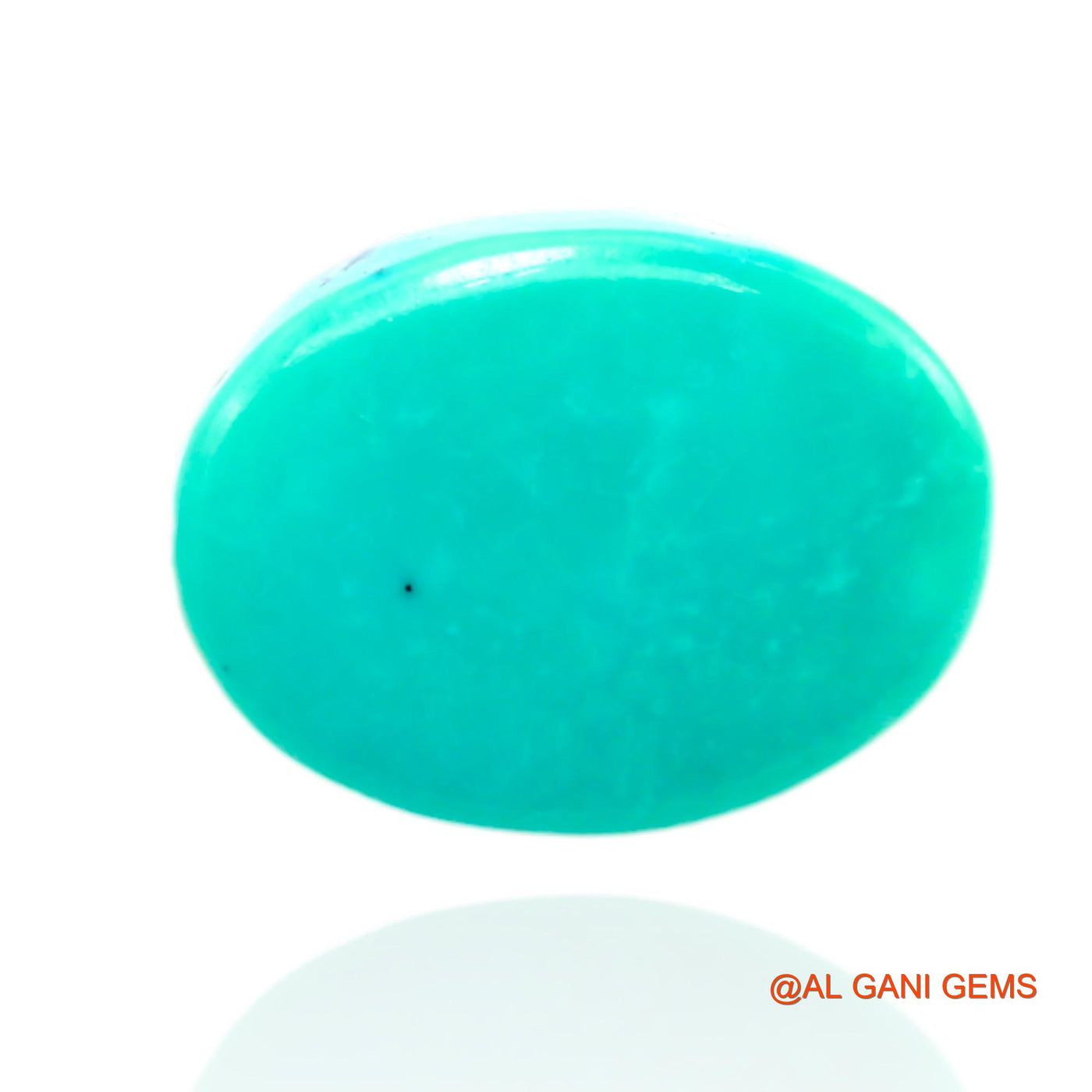 15.00 Cts Natural Arizona Turquoise Loose Gemstone Oval Cabochon 17x13x7 mm T-510