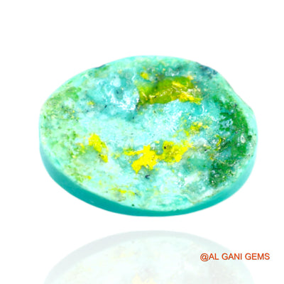 15.00 Cts Natural Arizona Turquoise Loose Gemstone Oval Cabochon 17x13x7 mm T-510