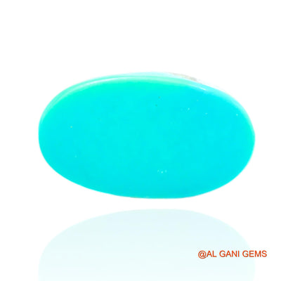 12.00 Cts Natural Arizona Turquoise Loose Gemstone Oval Cabochon 18x10x6 mm T-512