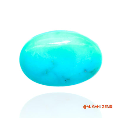 10.00 Cts Natural Arizona Turquoise Loose Gemstone Oval Cabochon 17x11x8 mm T-520