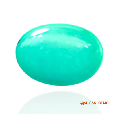 11.00 Cts Natural Arizona Turquoise Loose Gemstone Oval Cabochon 16x11x8 mm T-524