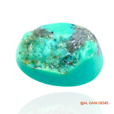 11.00 Cts Natural Arizona Turquoise Loose Gemstone Oval Cabochon 16x11x8 mm T-524