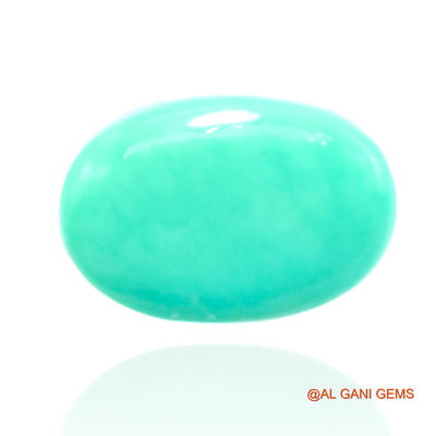 10.00 Cts Natural Arizona Turquoise Loose Gemstone Oval Cabochon 17x11x6 mm T-526