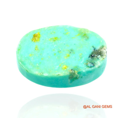 10.00 Cts Natural Arizona Turquoise Loose Gemstone Oval Cabochon 17x11x6 mm T-526