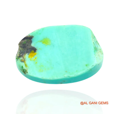 11.00 Cts Natural Arizona Turquoise Loose Gemstone Oval Cabochon 20x13x4 mm T-54
