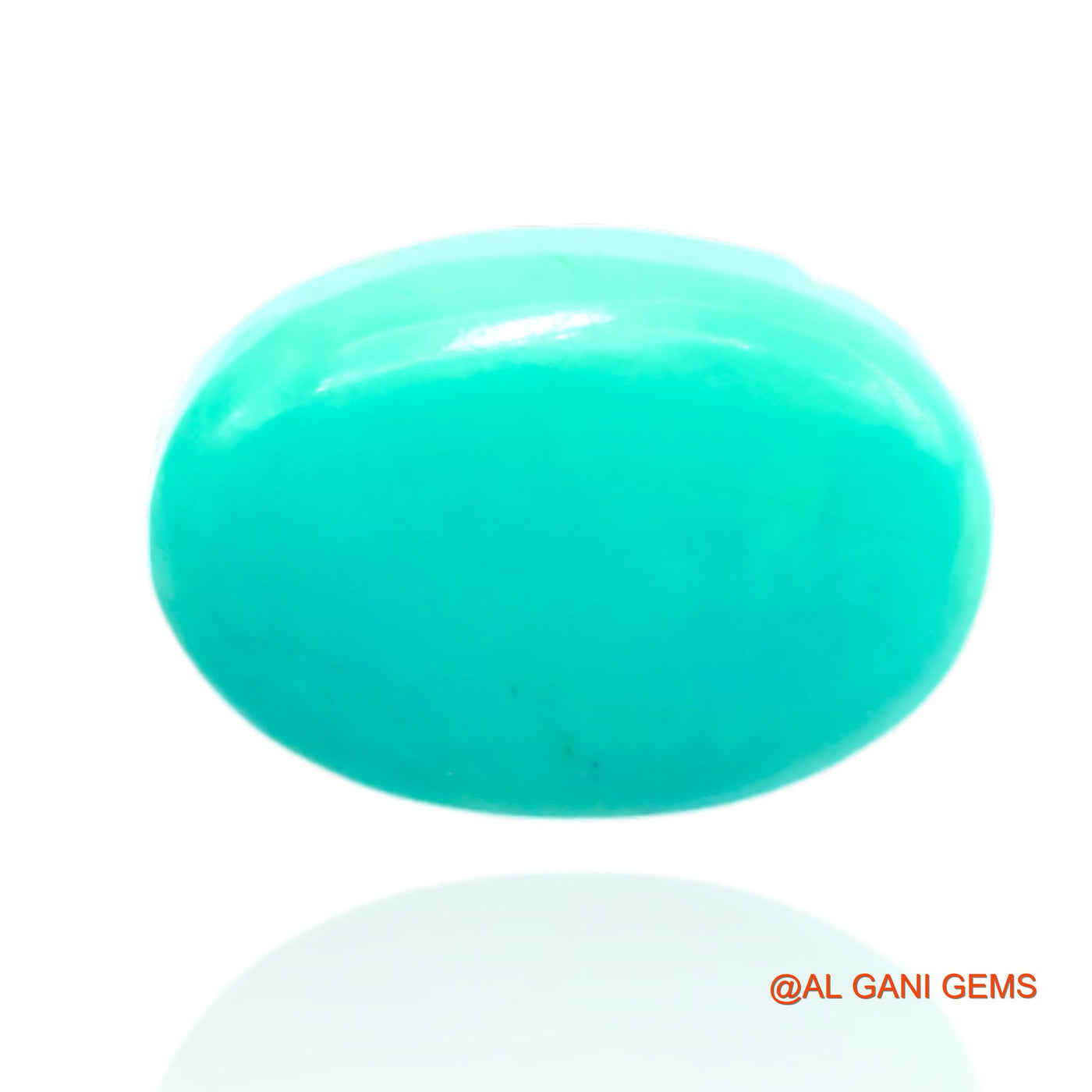 9.00 Cts Natural Arizona Turquoise Loose Gemstone Oval Cabochon 17x12x6 mm T-559