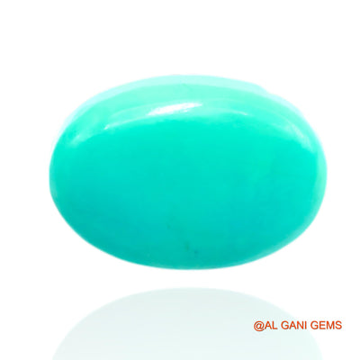 9.00 Cts Natural Arizona Turquoise Loose Gemstone Oval Cabochon 17x12x6 mm T-559