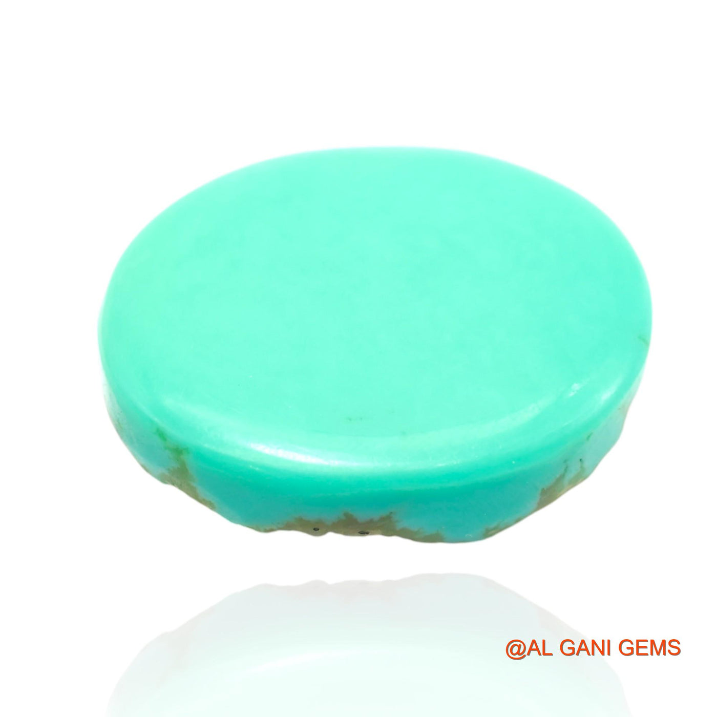Natural Untreated Turquoise Loose Gemstone Oval Cabochon From Arizona 15.00 Cts 19x15x6 mm T-55