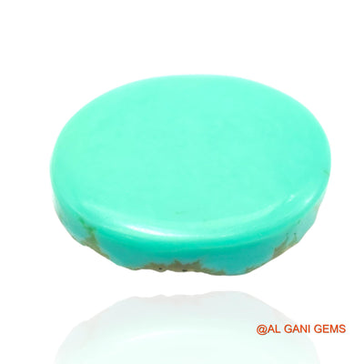Natural Untreated Turquoise Loose Gemstone Oval Cabochon From Arizona 15.00 Cts 19x15x6 mm T-55