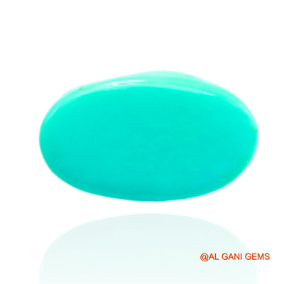 Natural Untreated Turquoise Loose Gemstone Oval Cabochon From Arizona 7.00 Cts 18x10x5 mm T-563