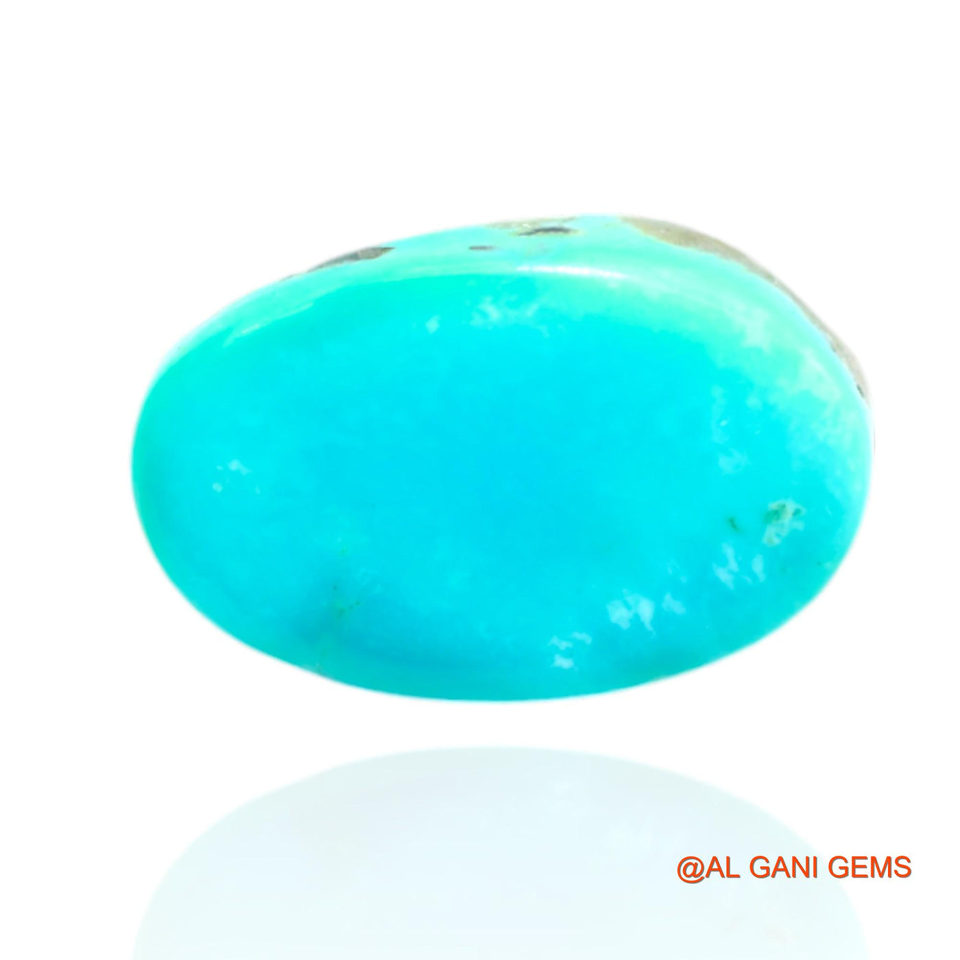 Natural Untreated Turquoise Loose Gemstone Oval Cabochon From Arizona 8.00 Cts 17x10x6 mm T-564