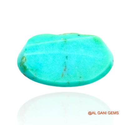 Natural Untreated Turquoise Loose Gemstone Oval Cabochon From Arizona 8.00 Cts 18x10x6 mm T-568