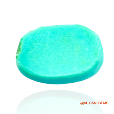 8.00 Cts Natural Arizona Turquoise Loose Gemstone Oval Cabochon 16x10x4 mm T-574
