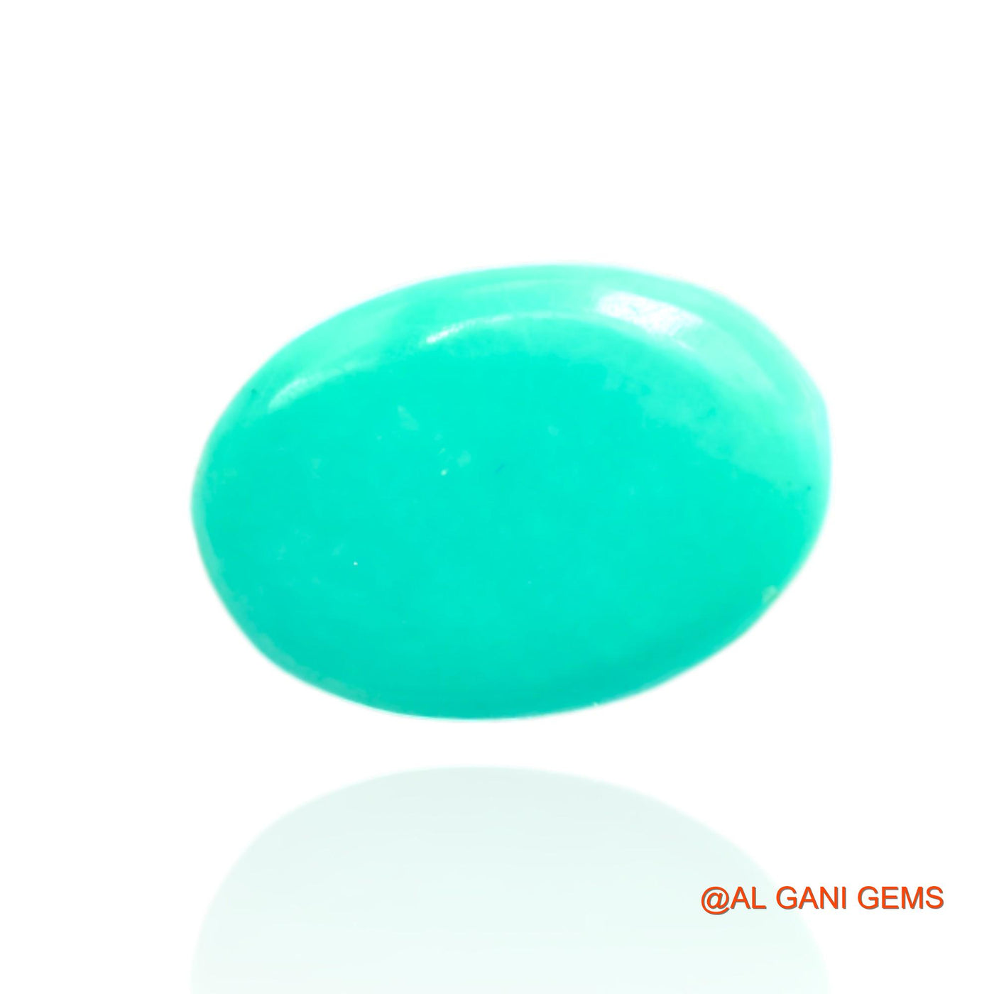 Natural Untreated Turquoise Loose Gemstone Oval Cabochon From Arizona 9.00 Cts 16x11x7 mm T-578