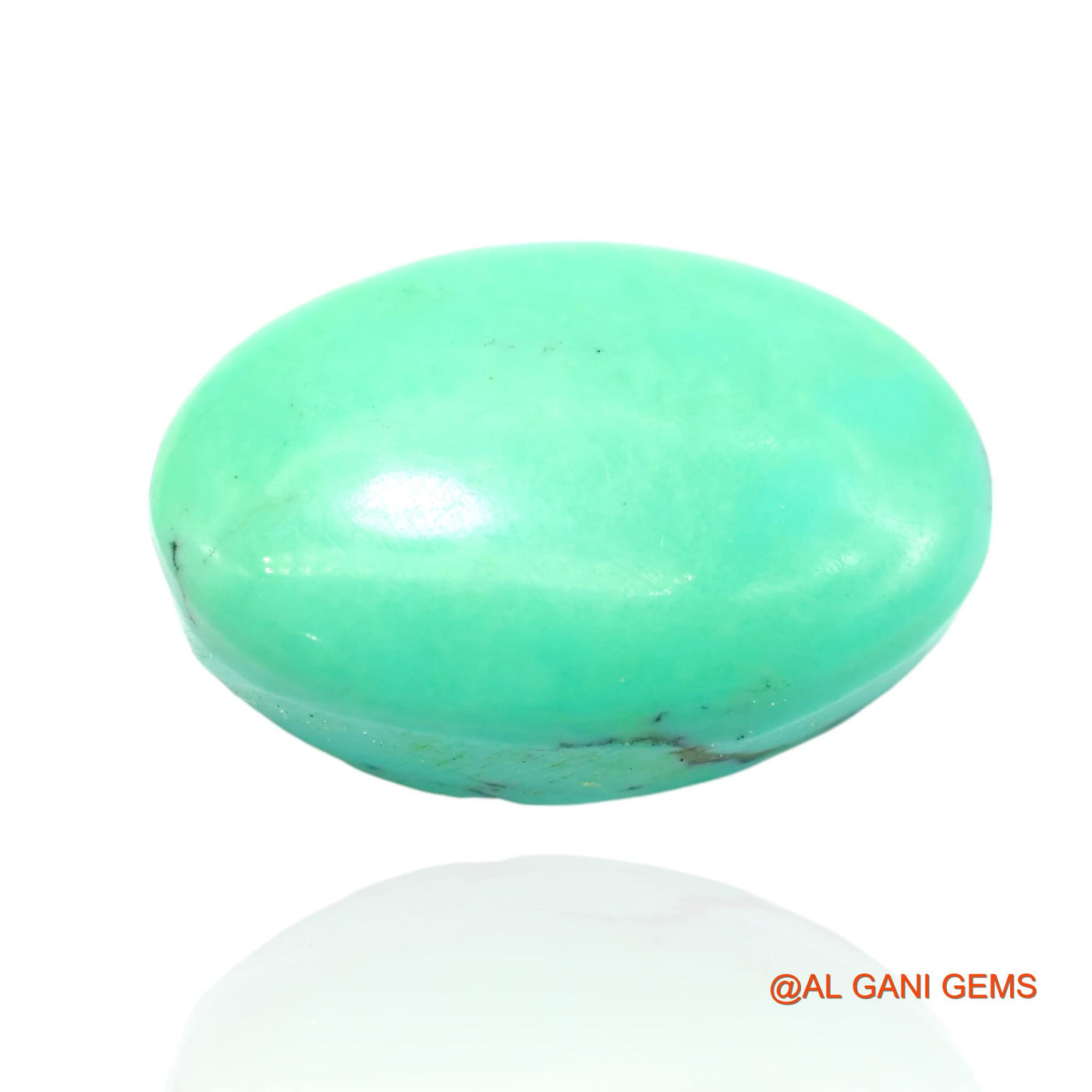 18.00 Cts Natural Arizona Turquoise Loose Gemstone Oval Cabochon 20x13x9 mm T-57