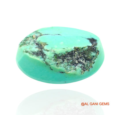 18.00 Cts Natural Arizona Turquoise Loose Gemstone Oval Cabochon 20x13x9 mm T-57