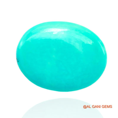 Natural Untreated Turquoise Loose Gemstone Oval Cabochon From Arizona 8.00 Cts 16x12x5 mm T-584