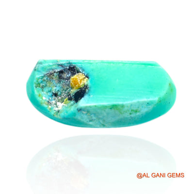 Natural Untreated Turquoise Loose Gemstone Oval Cabochon From Arizona 7.00 Cts 18x9x5 mm T-595